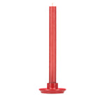 BRITISH COLOUR STANDARD- Small Oriental Red Candleholder