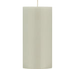 BRITISH COLOUR STANDARD - Gull Grey Eco Pillar Candle, 15cm