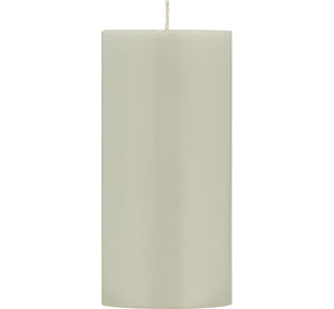 BRITISH COLOUR STANDARD - Gull Grey Eco Pillar Candle, 15cm