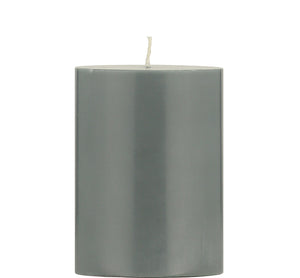 BRITISH COLOUR STANDARD - Gunmetal Grey Eco Pillar Candle