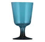 BRITISH COLOUR STANDARD Mineral Blue Handmade Wine Glass