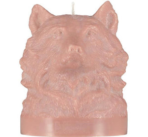BRITISH COLOUR STANDARD - Old Rose Wolf Head Candle