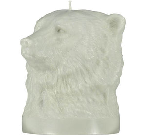 BRITISH COLOUR STANDARD - Willow Grey Bear Head Candle