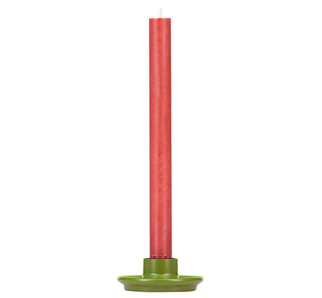 BRITISH COLOUR STANDARD - Small Olive Candleholder