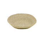 BRITISH COLOUR STANDARD - 24 cm D Small Jute Serving Basket in Pearl White/Natural
