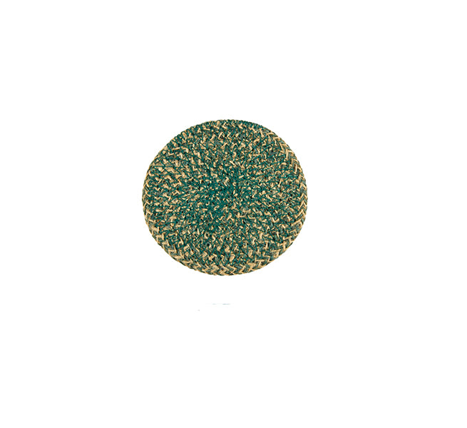 BRITISH COLOUR STANDARD - Jute Coasters in Olive Green/Natural