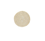 BRITISH COLOUR STANDARD - Jute Coasters in Pearl White and Natural