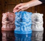BRITISH COLOUR STANDARD - Willow Grey Bear Head Candle