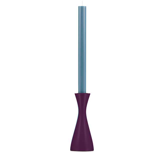 BRITISH COLOUR STANDARD- Medium Doge Purple Candleholder