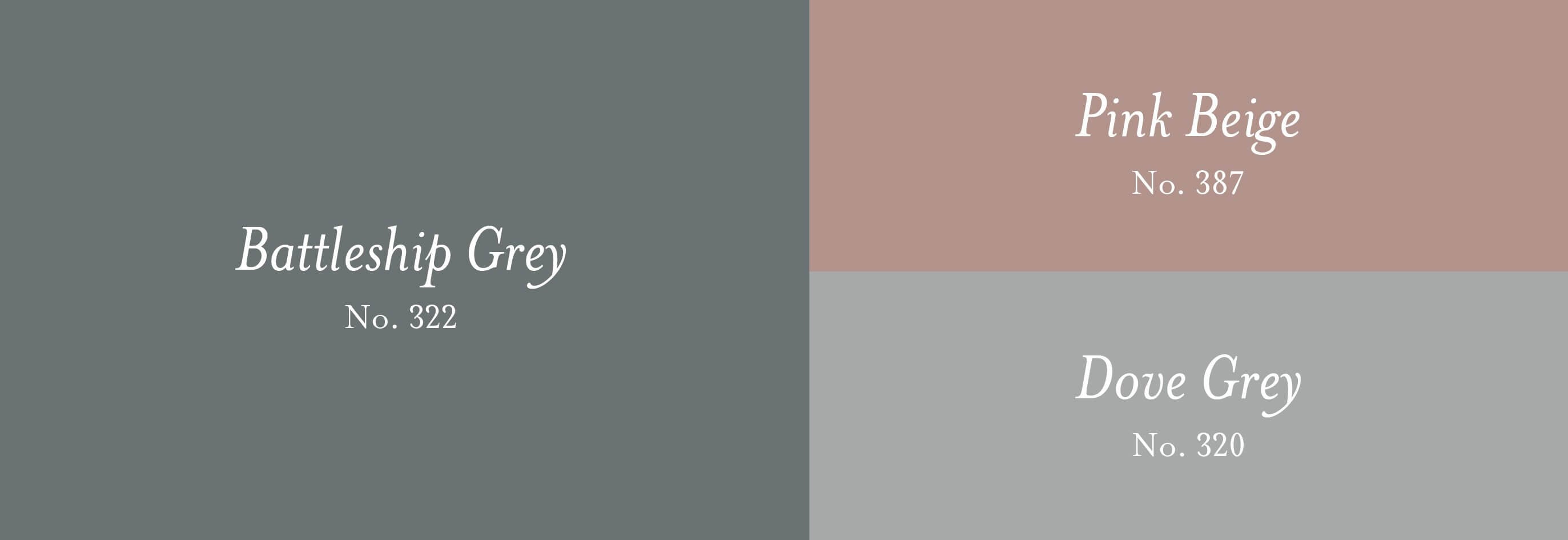 BRITISH COLOUR STANDARD Colour Complement with  Battleship Grey