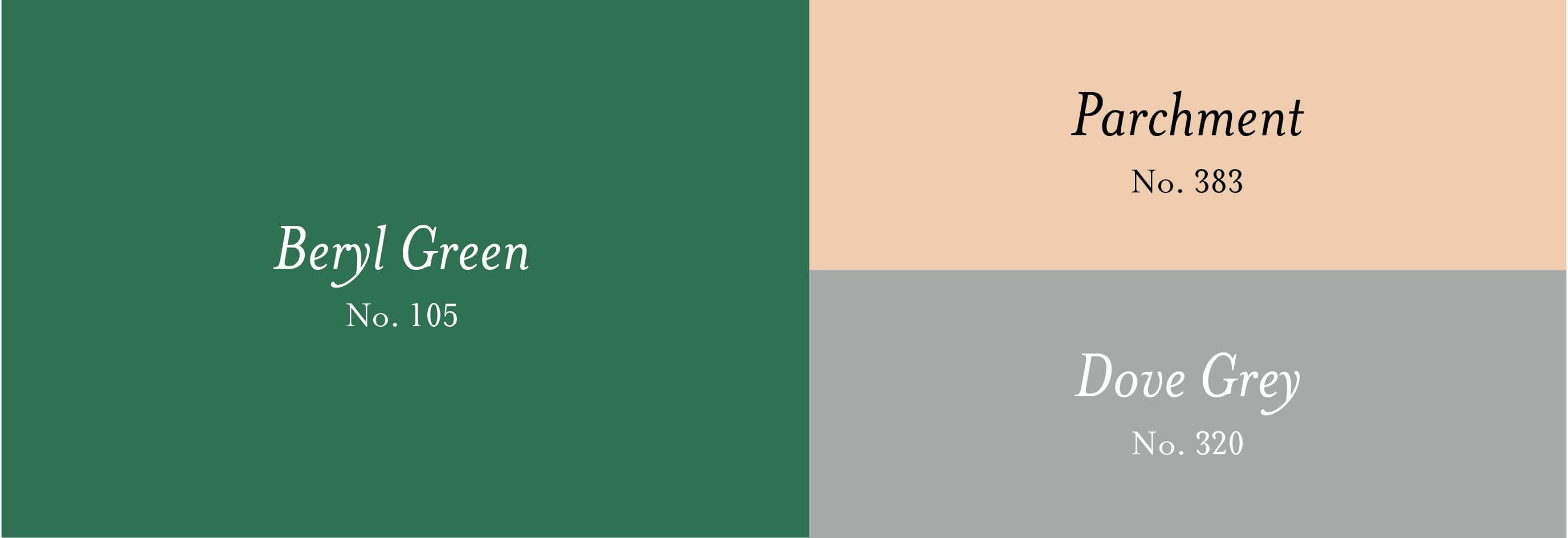 BRITISH COLOUR STANDARD Colour Complement with Beryl Green