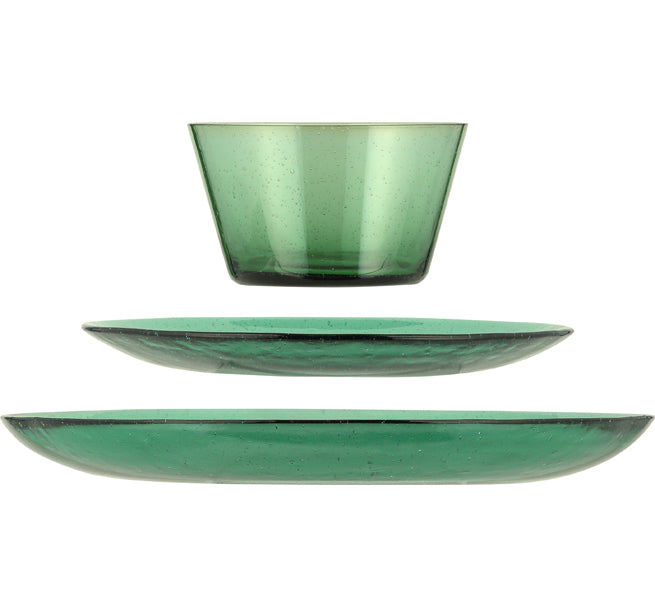 BRITISH COLOUR STANDARD - Jade Green Handmade Glass Tumbler