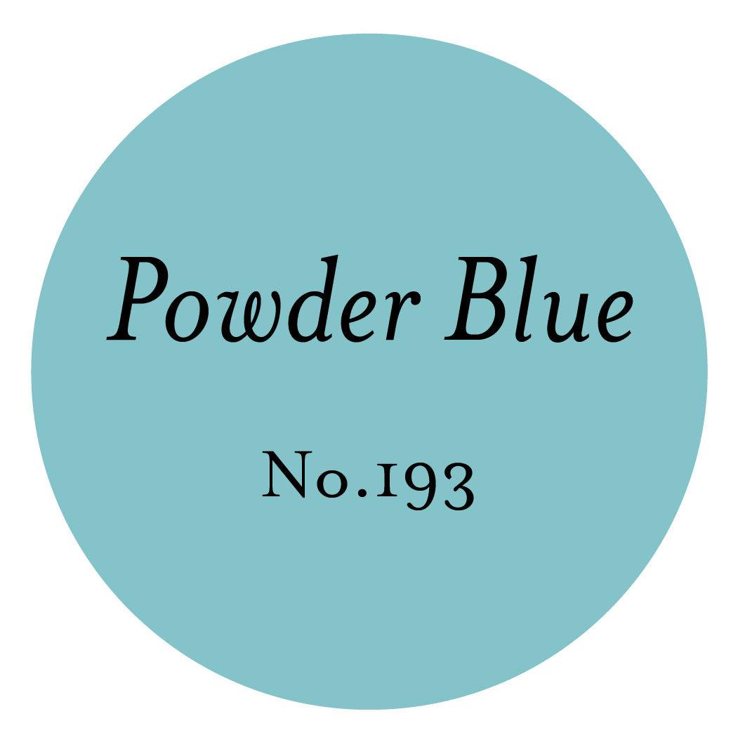 Powder Blue Eco Dinner Candles - British Colour Standard